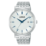 Lorus Stainless Steel blue hands Men’s Watch | RH957RX9