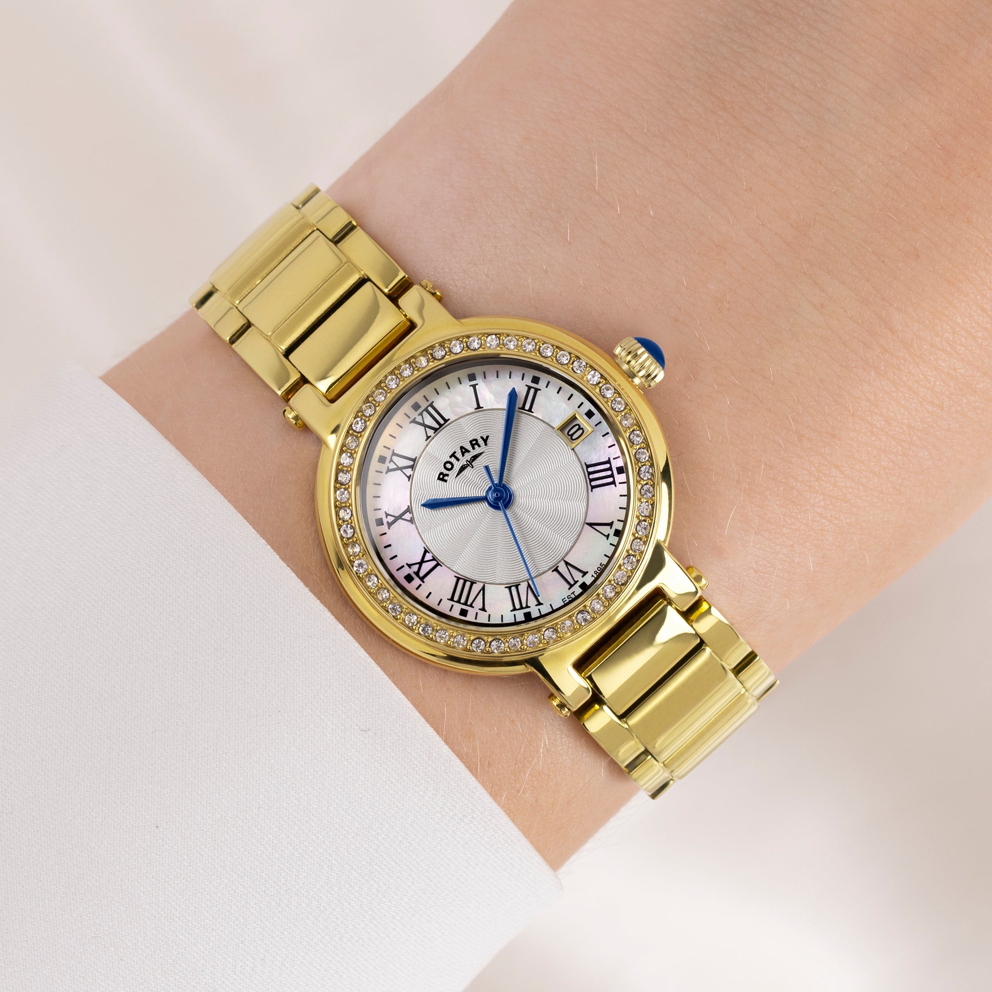 Rotary Women's Heritage Gold PVD Watch | RLB10008/07