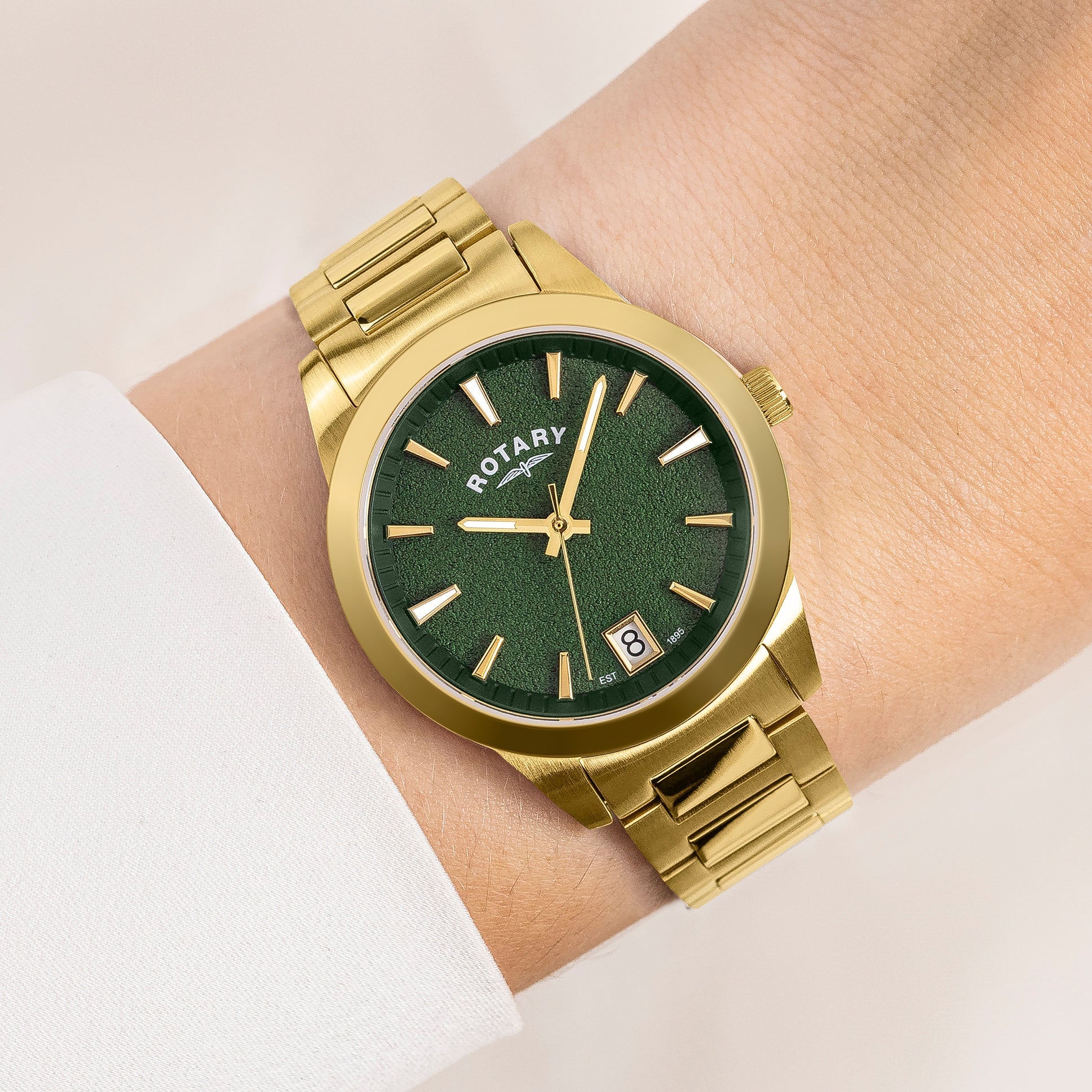 Rotary Women's Heritage Gold PVD Watch | RLB10016/24