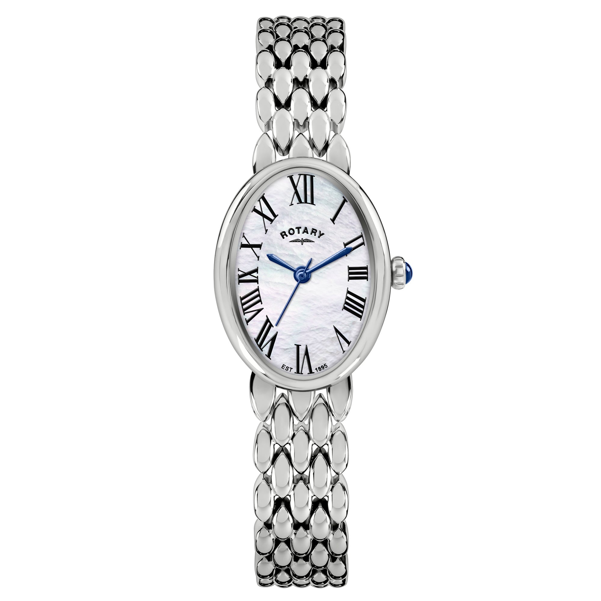 Rotary Women's Heritage Oval Astoria Steel Watch | RLB10023/07