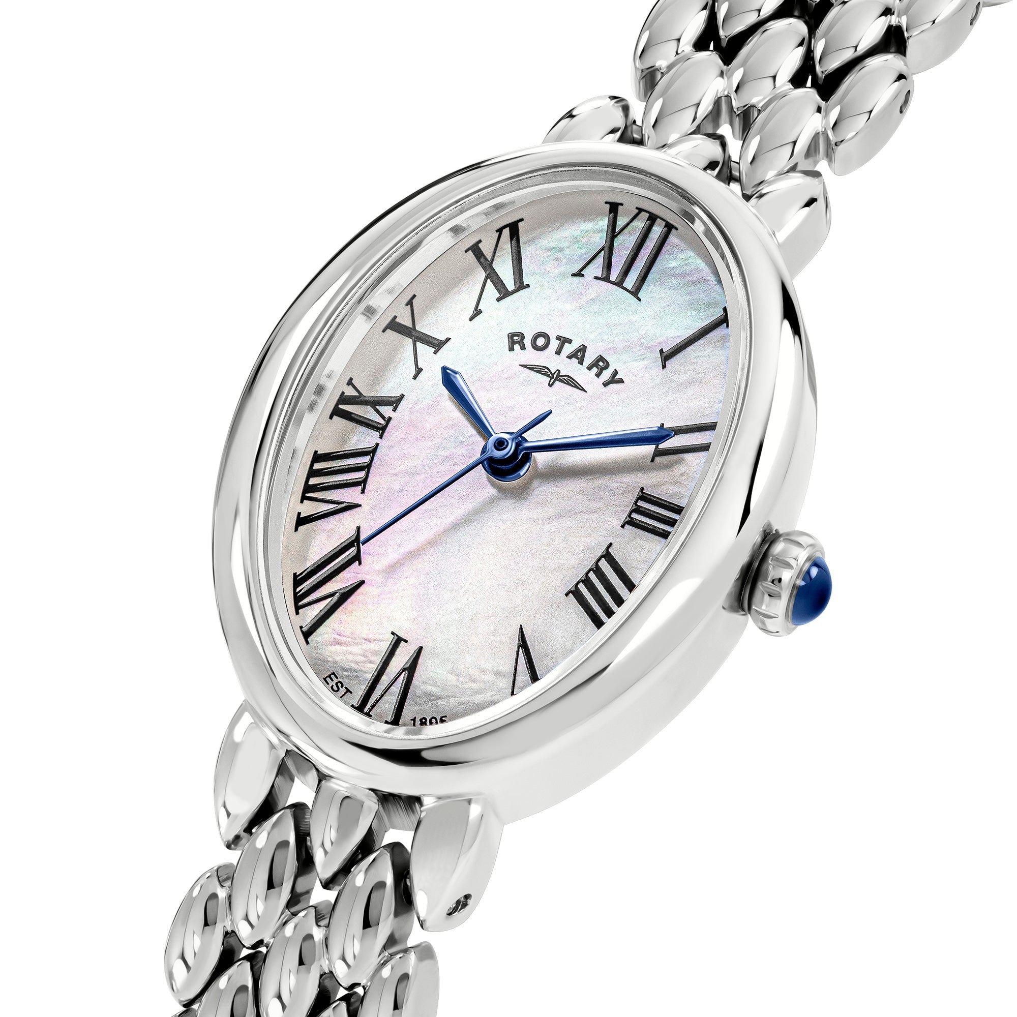 Rotary Women's Heritage Oval Astoria Steel Watch | RLB10023/07