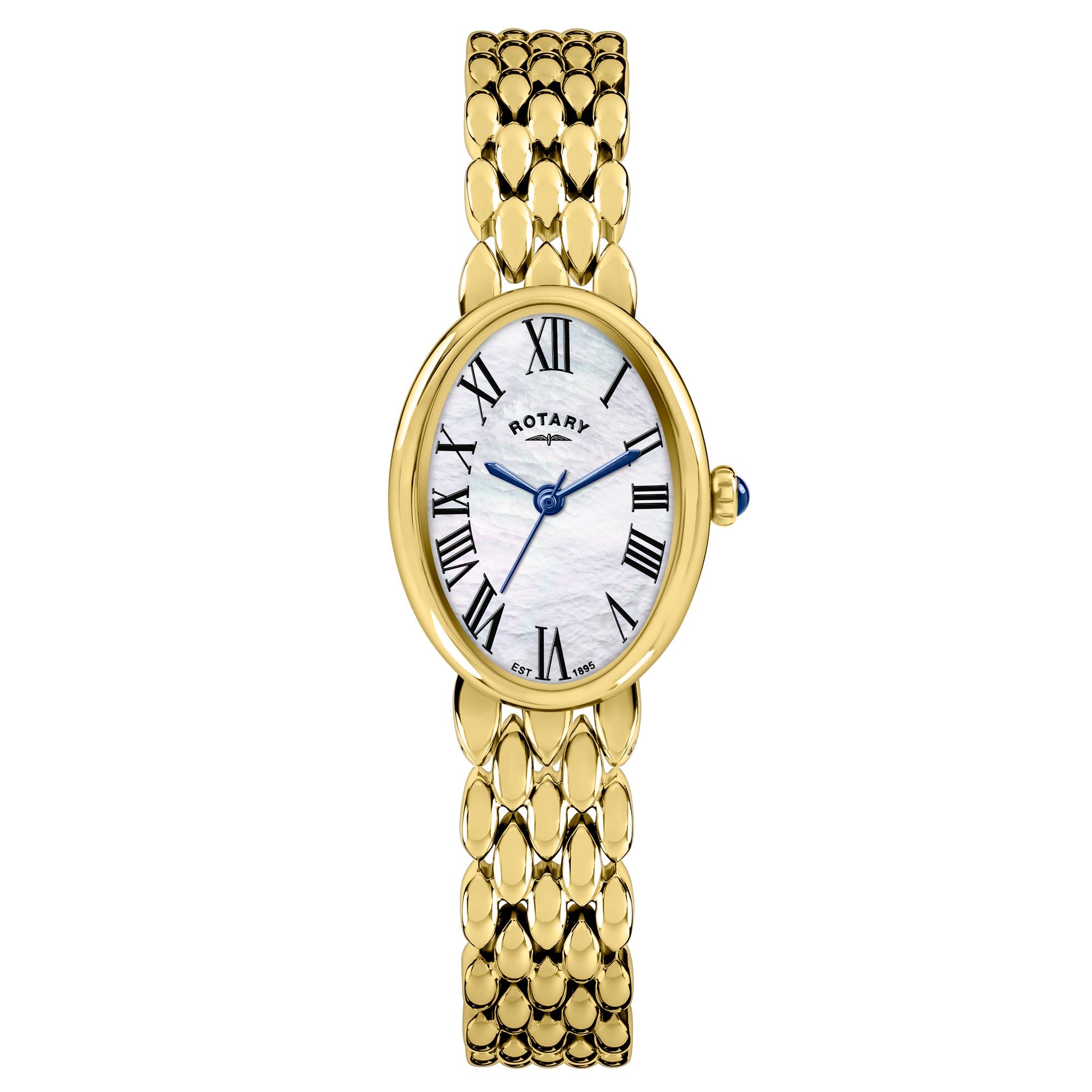 Rotary Women's Heritage Oval Astoria Gold PVD Watch | RLB10024/07