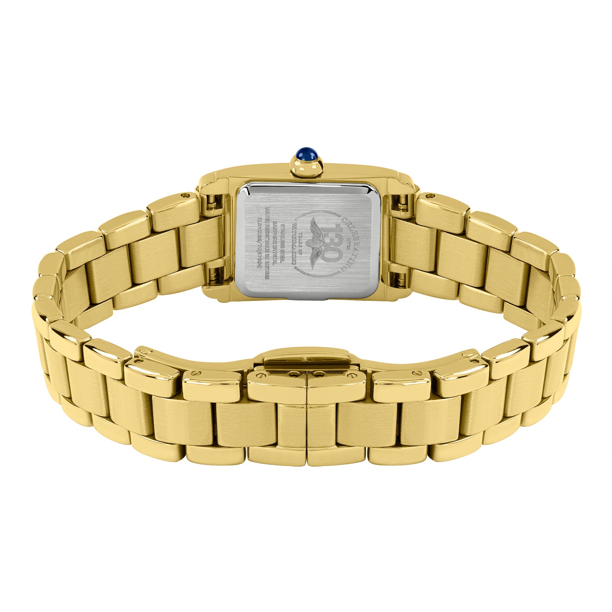 Rotary Women's Heritage Rectangle Astoria Gold PVD Watch | RLB10026/70