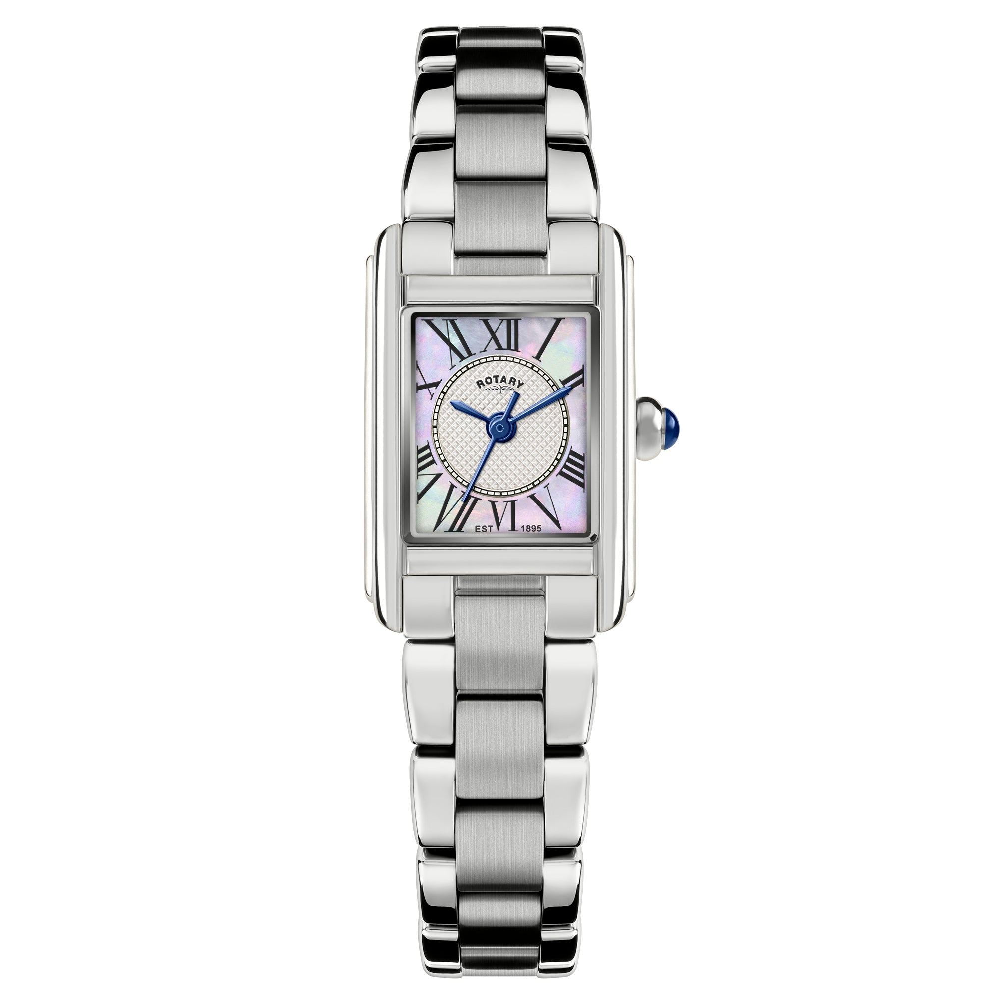 Rotary Women's Heritage Rectangle Astoria Steel Watch | RLB10027/70