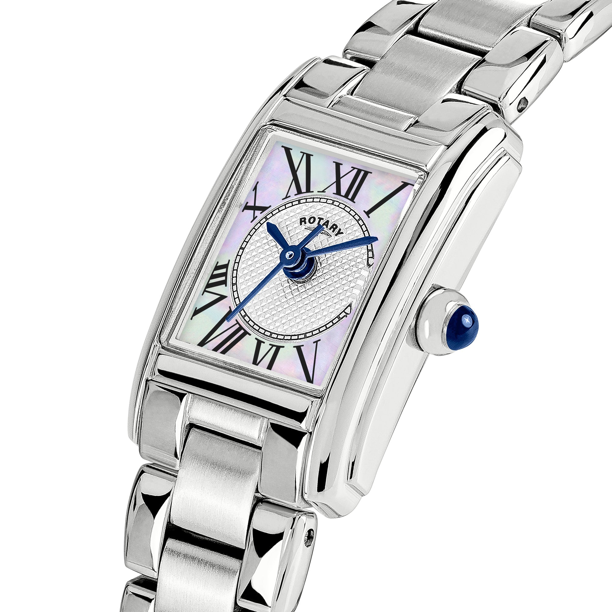 Rotary Women's Heritage Rectangle Astoria Steel Watch | RLB10027/70