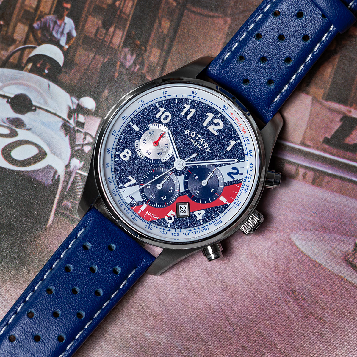 Rotary Chronograph 1977 'Cooler' Limited Edition Watch | GS00450/51