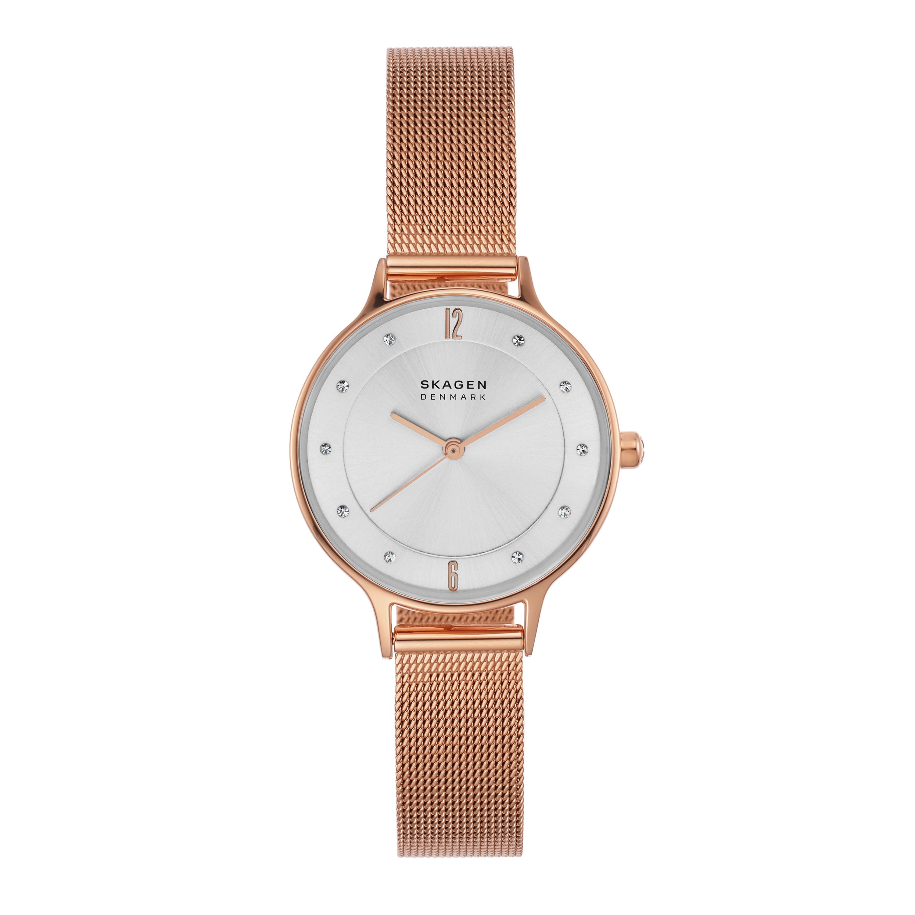 Skagen Anita Rose Gold Women's Watch with White Dial | SKW2151