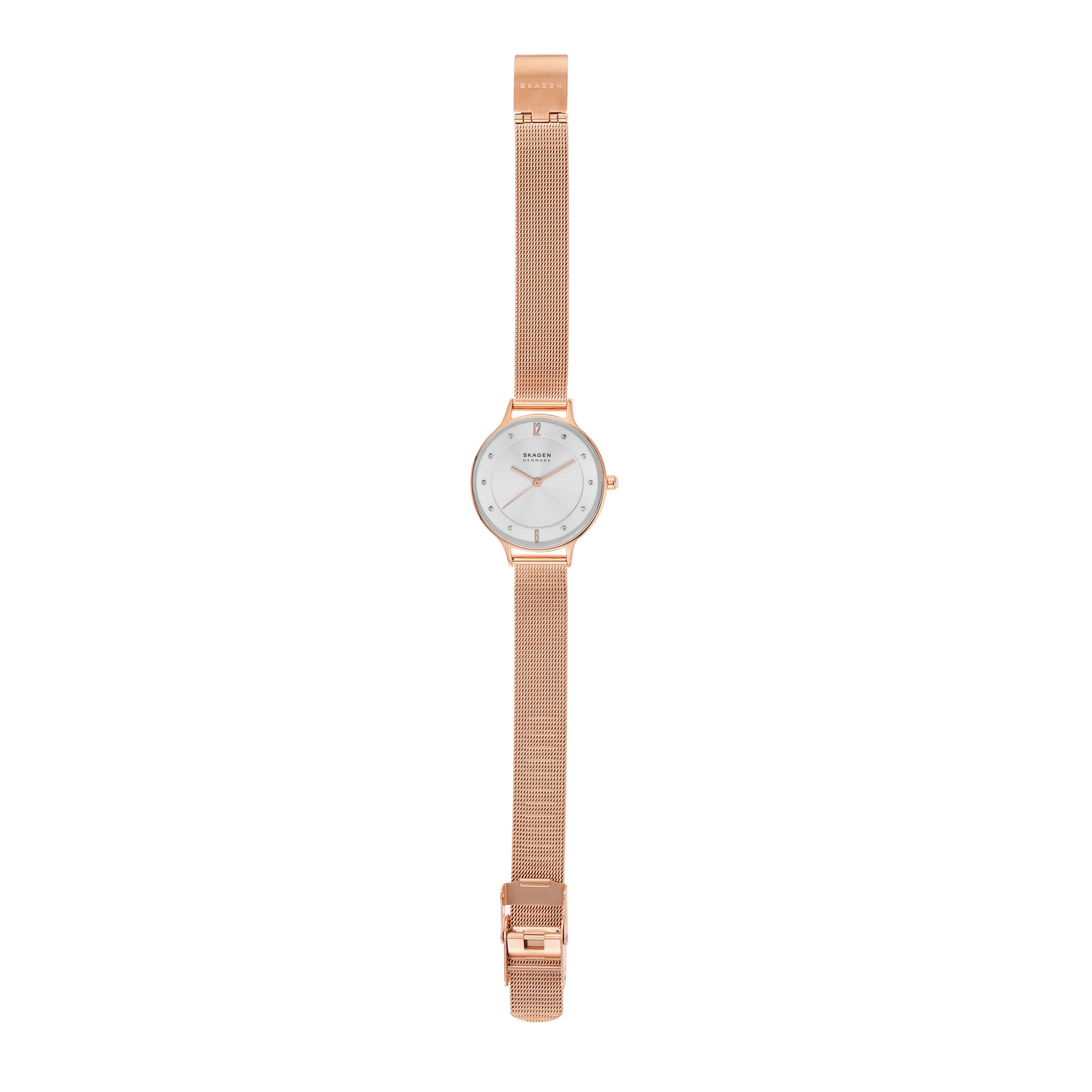 Skagen Anita Rose Gold Women's Watch with White Dial | SKW2151
