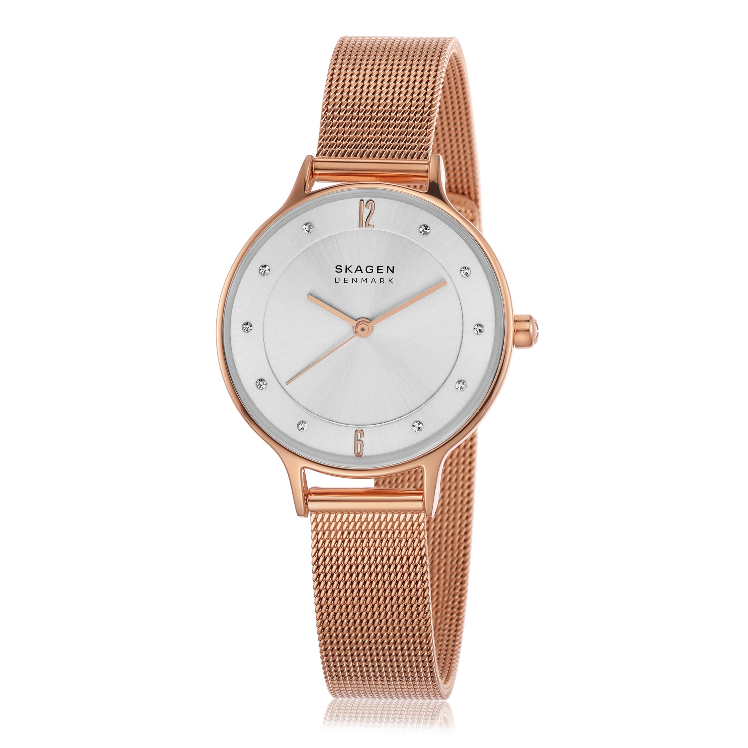 Skagen Anita Rose Gold Women's Watch with White Dial | SKW2151