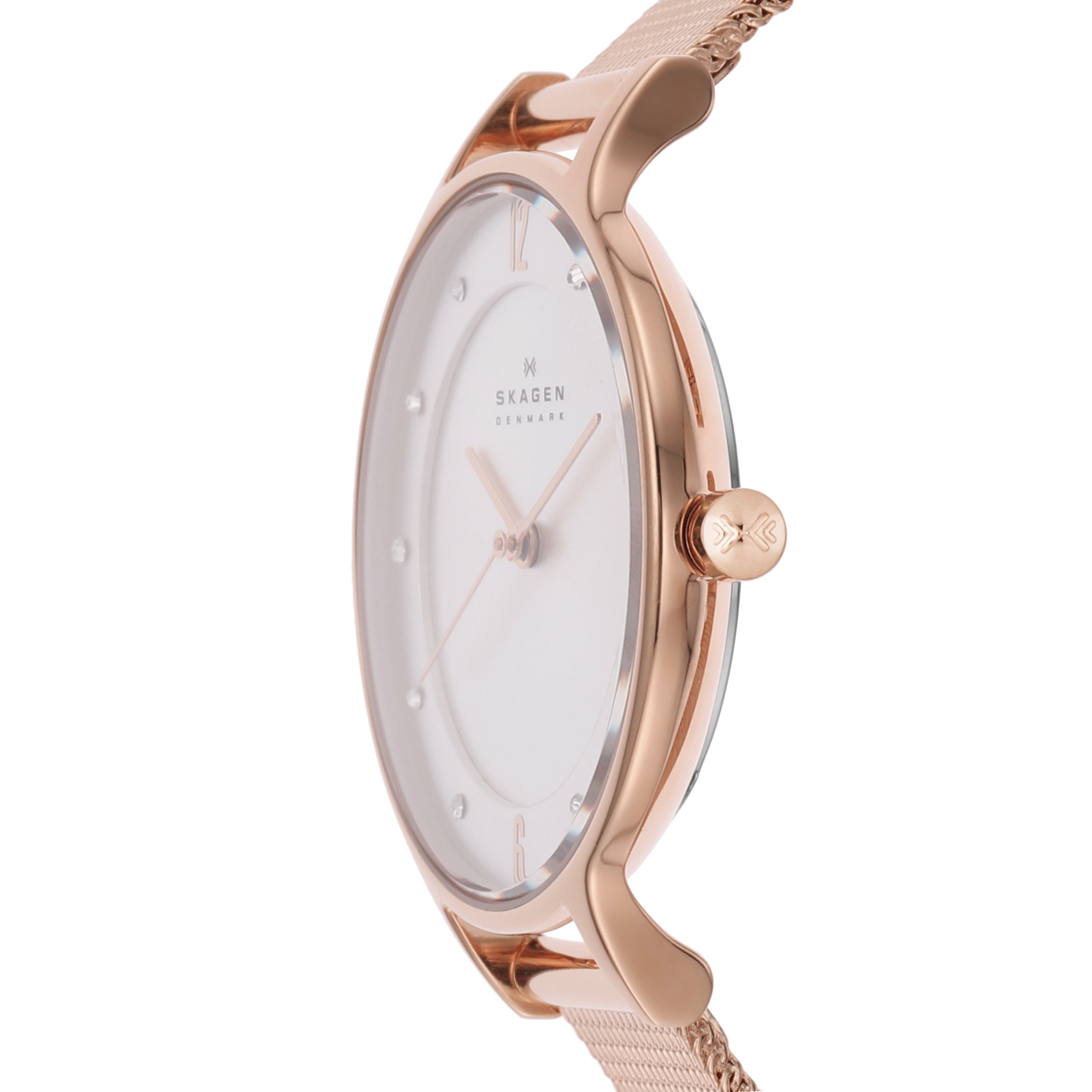 Skagen Anita Rose Gold Women's Watch with White Dial | SKW2151