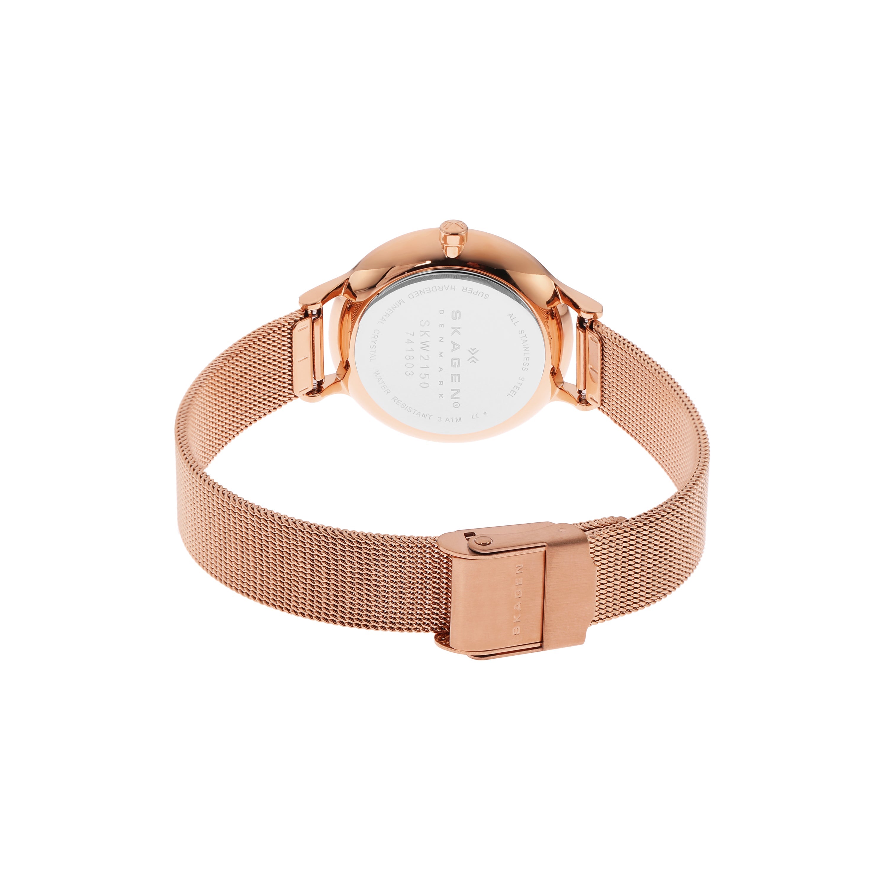 Skagen Anita Rose Gold Women's Watch with White Dial | SKW2151