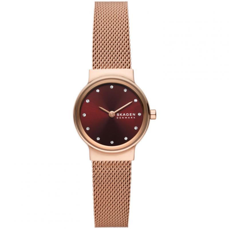 Skagen Freja Lille Two - Hand Rose Gold Woman's Watch | SKW3067 | TIME Watches
