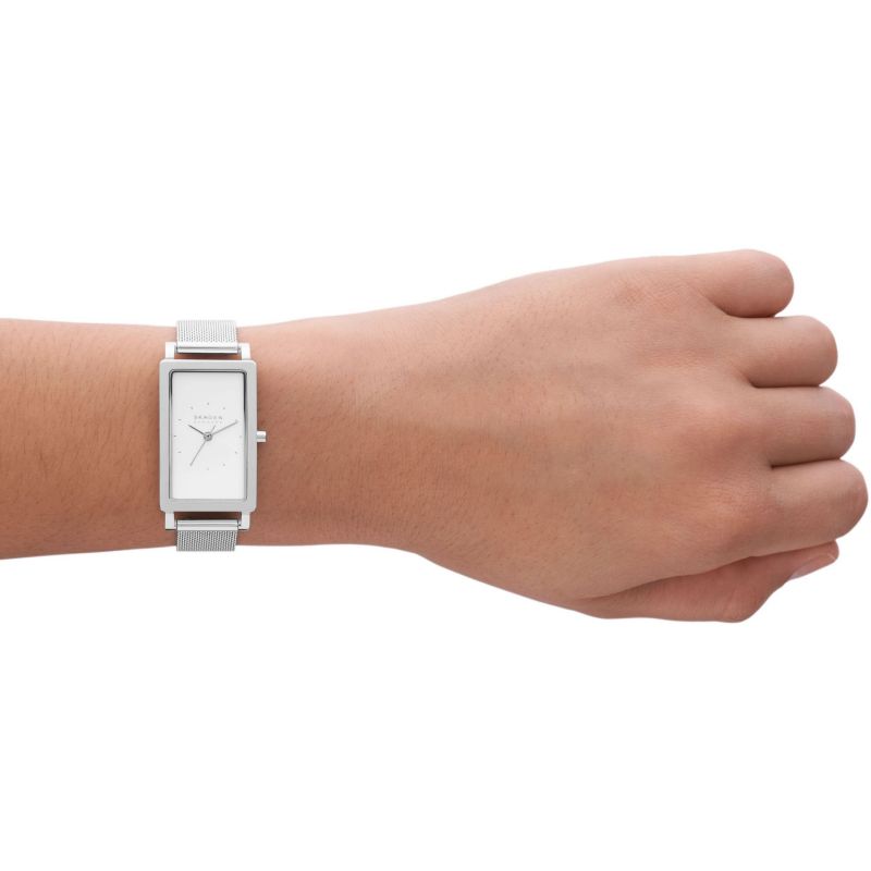 Skagen Hagen Three-Hand Stainless Steel Woman's Watch | SKW3096