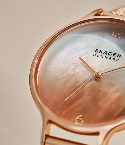 Skagen Anita Lille Three - Hand Ombre Rose Gold Woman's Watch | SKW3107 | TIME Watches