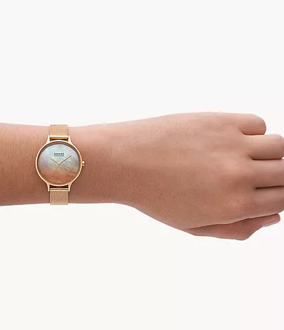 Skagen anita sales watch rose gold