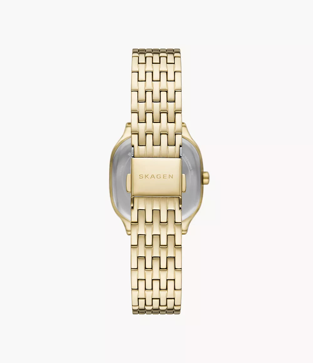 Skagen Mellem Lille Three-Hand Gold Stainless Steel Women's Watch | SKW3162