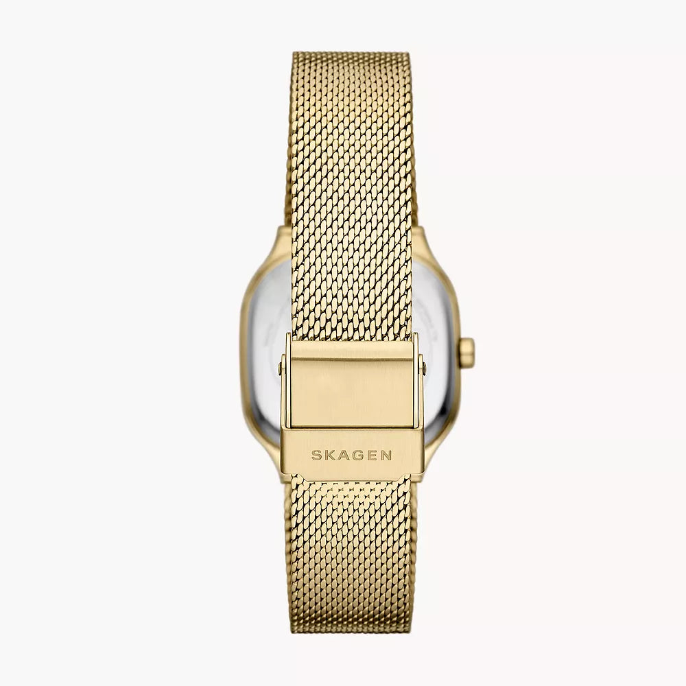 Skagen Mellem Lille Three-Hand Gold Stainless Steel Women's Dress Watch | SKW3164