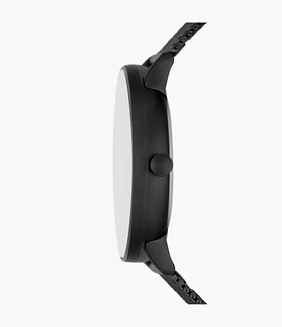 Skagen Riis Black Mesh Three-Hand Men's Watch | SKW6886