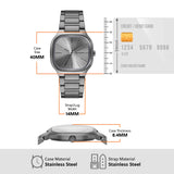 Skagen Mellem Three-Hand Blue Dial Leather Men's Watch | SKW6936