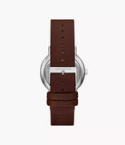 Skagen Asignatur Multifunction Brown Leather Men's Watch | SKW6941