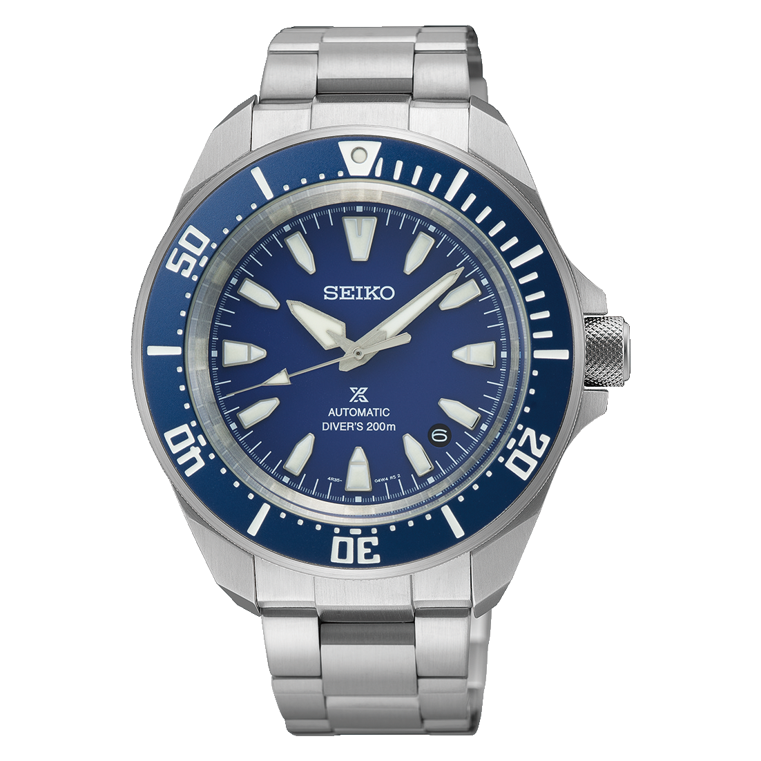 Seiko Prospex 4R Compact Mechanical Diver’s Men's Watch in Cobalt Blue | SRPL51K1