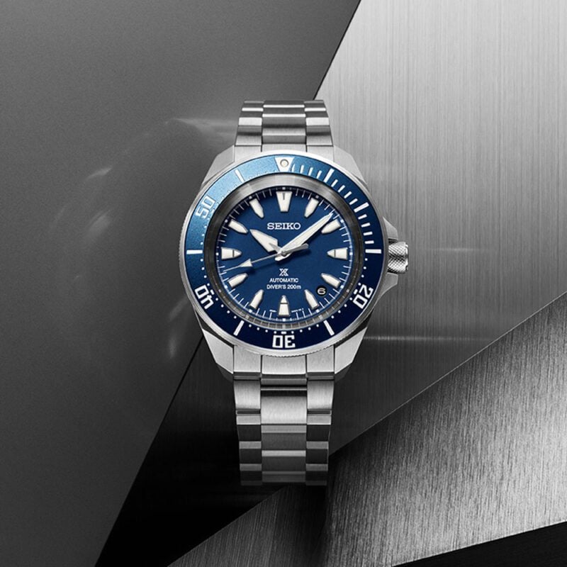 Seiko Prospex 4R Compact Mechanical Diver’s Men's Watch in Cobalt Blue | SRPL51K1