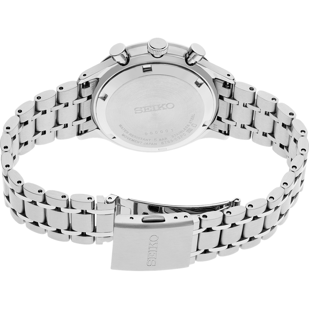 Seiko Chronograph Blue Dial Men's Watch | SSB477P1