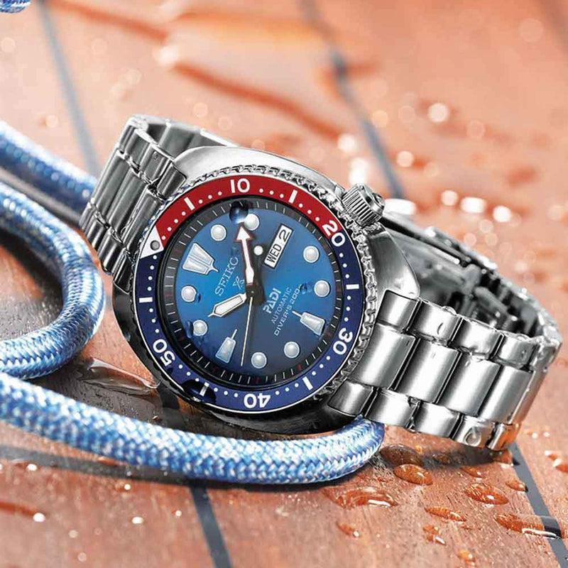 Seiko Prospex Automatic Padi Turtle Stainless Steel Men's Watch | SRPE99K1