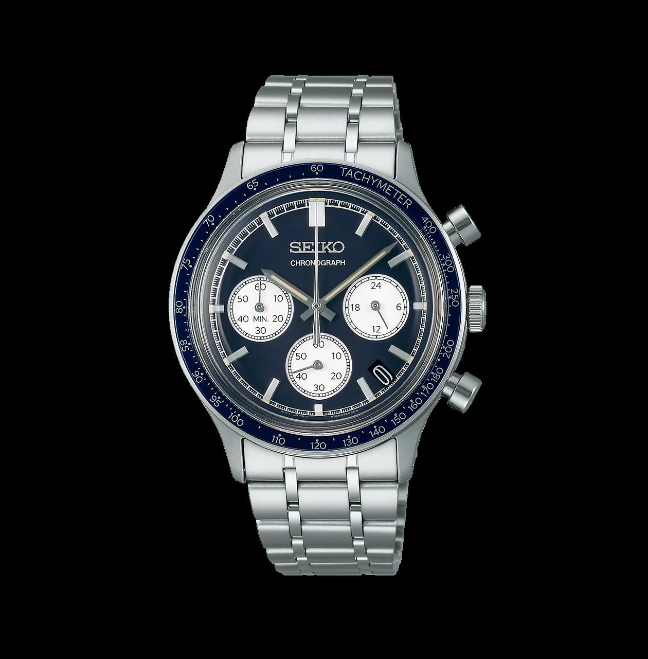 Seiko Chronograph Blue Dial Men's Watch | SSB477P1