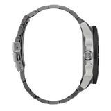 NIXON Smyth 44 Black Dial Calendar Stainless Steel Bracelet Men’s Watch | A14145306-00