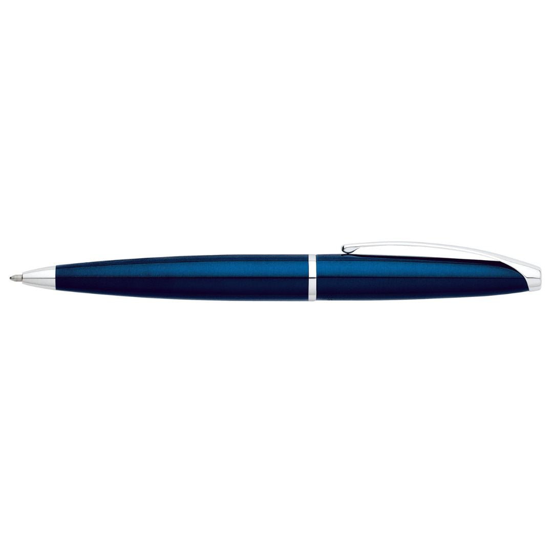 CROSS ATX Translucent Blue Lacquer Ballpoint Pen | 882-37