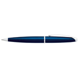 CROSS ATX Translucent Blue Lacquer Ballpoint Pen | 882-37