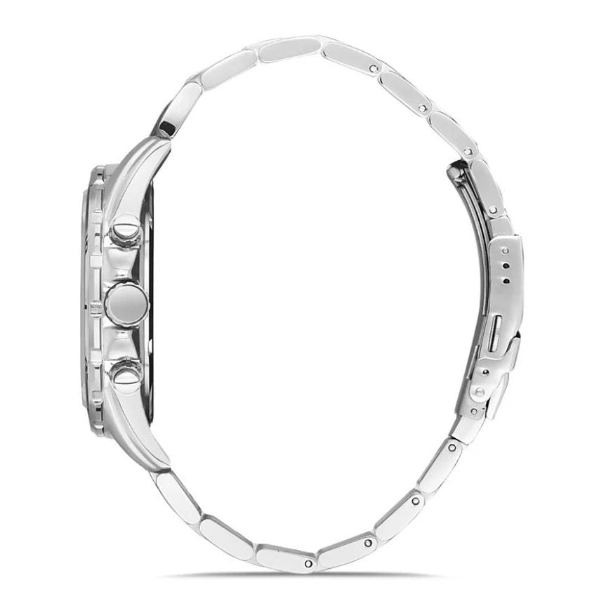 Bigotti Stainless Steel Multi-Dial Calendar Black Dial | BG.1.10247-1