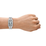 Emporio Armani Two-Hand Mother of Pearl Dial Stainless Steel Women's Dress Watch | AR11664