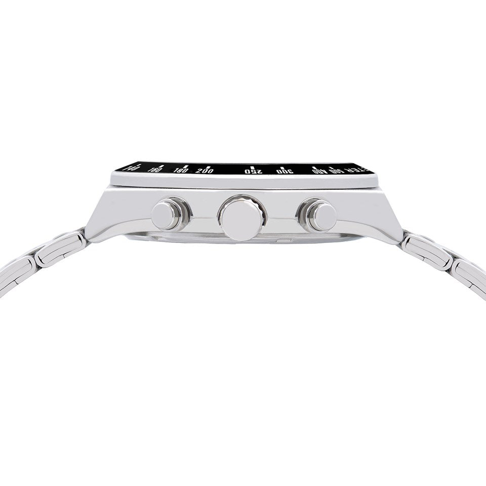 Lorus Chronograph Stainless Steel Light Blue Dial Men's Watch | RZ525AX9