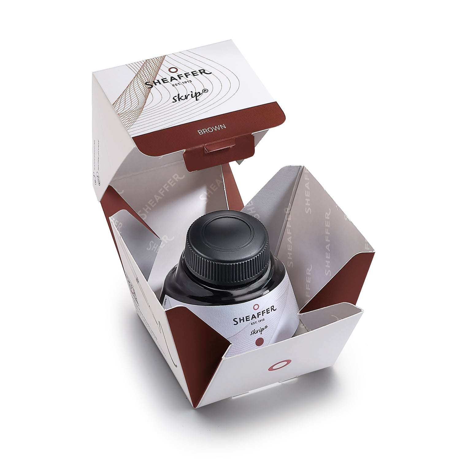 Sheaffer Skrip Ink Bottle (50 ml) - Brown |