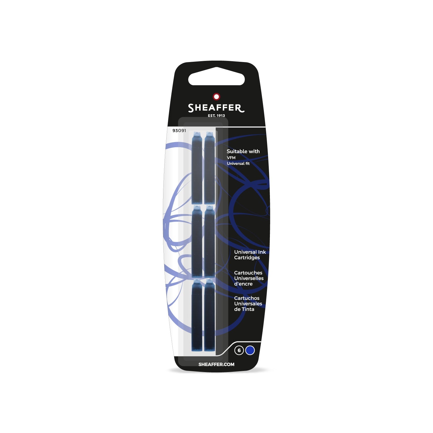 Sheaffer Universal Ink Cartridge Blue |