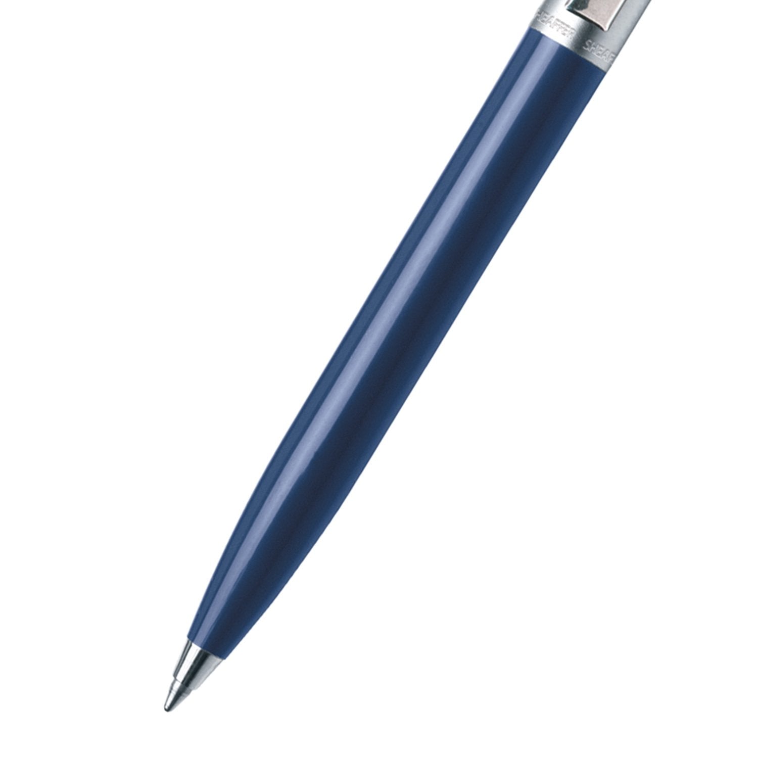 Sheaffer  Sentinel Blue and Chrome Ballpoint Pen With Chrome Trims | E23217351