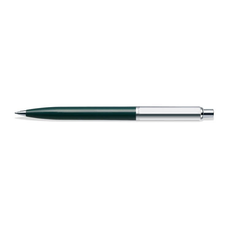 Sheaffer  Sentinel Dark Green and Chrome Ballpoint Pen With Chrome Trims | E23215151