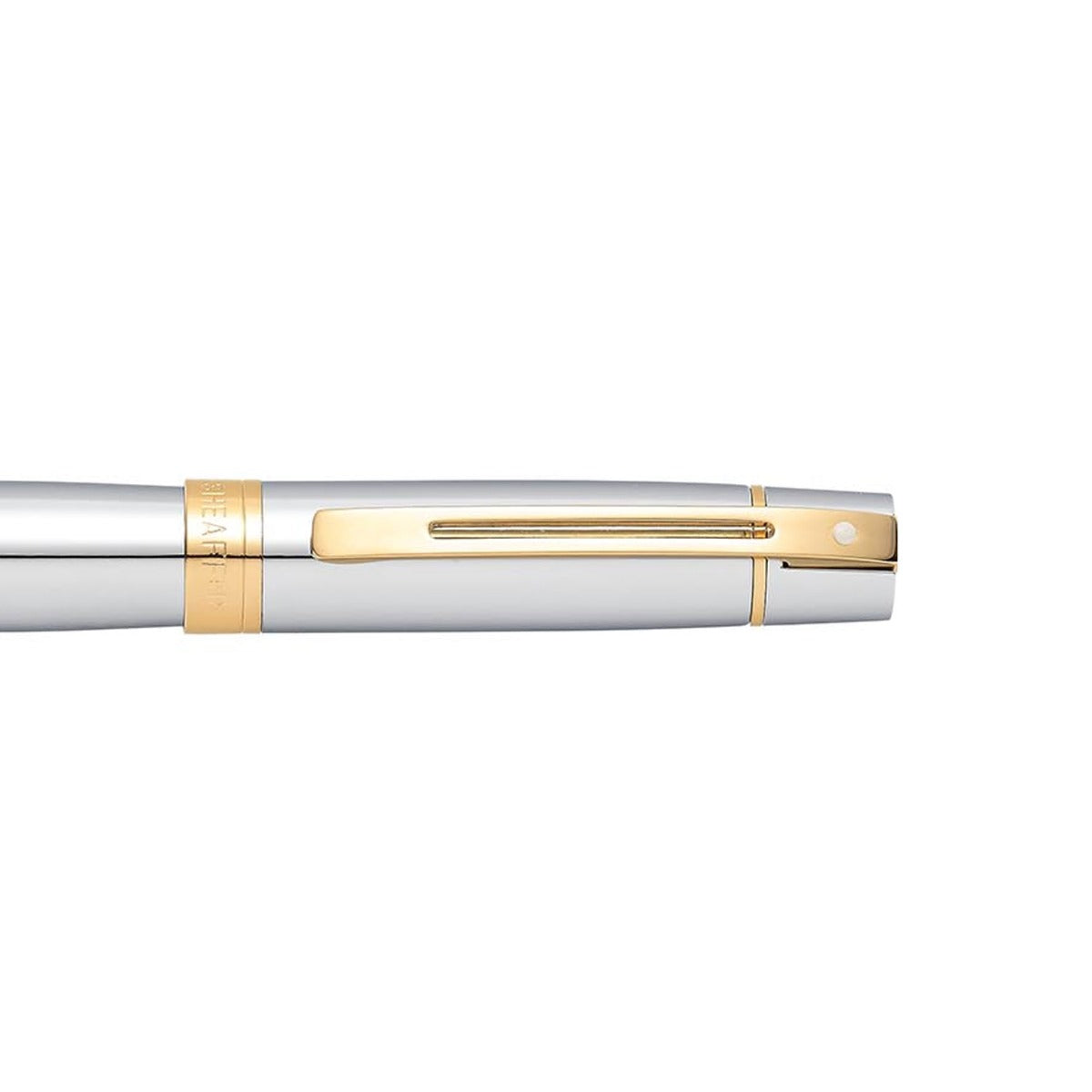 Sheaffer  300 Chrome with Gold Trims Rollerball Pen | E1934251