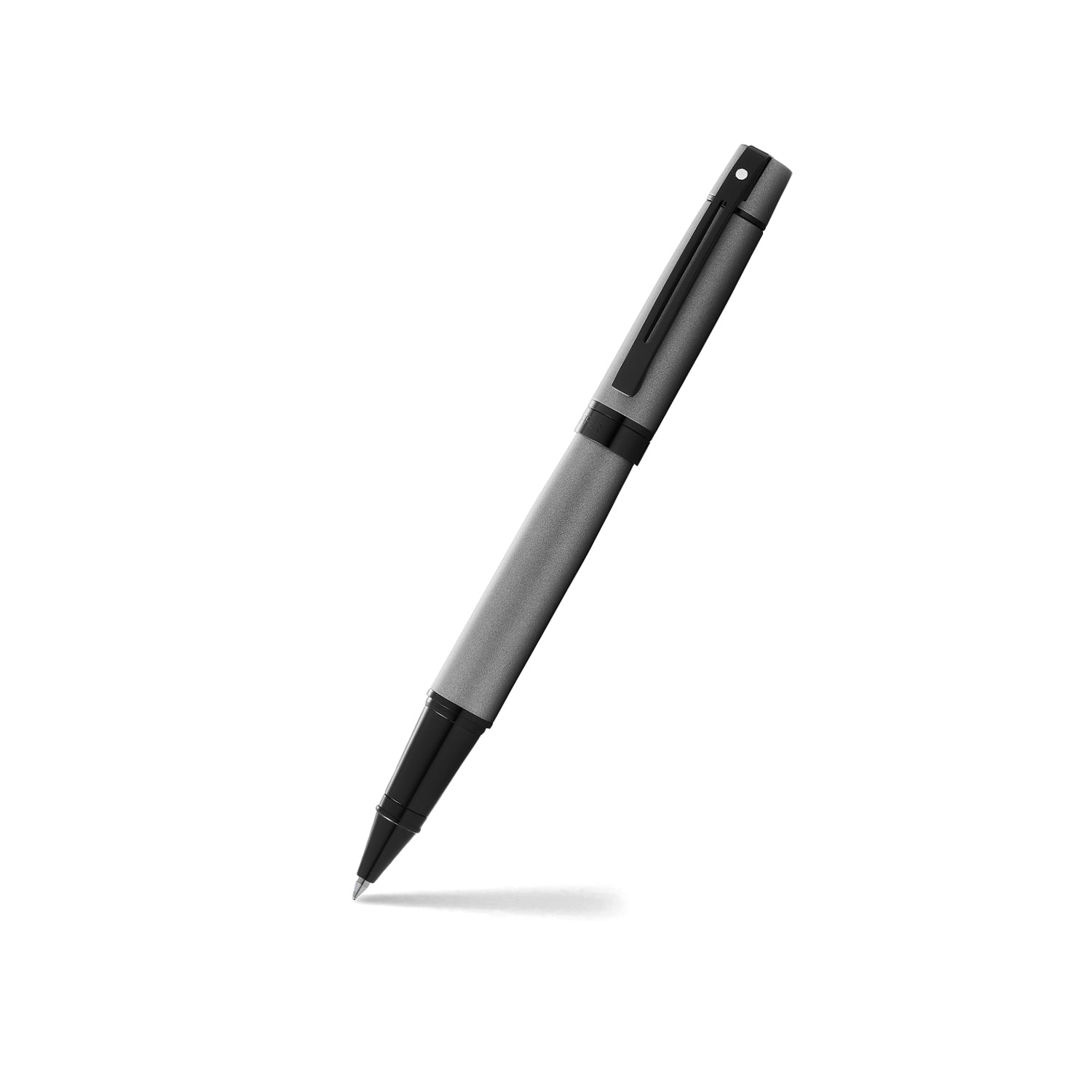 Sheaffer  300 Matte Gray Rollerball Pen With Black Trims | E1934551