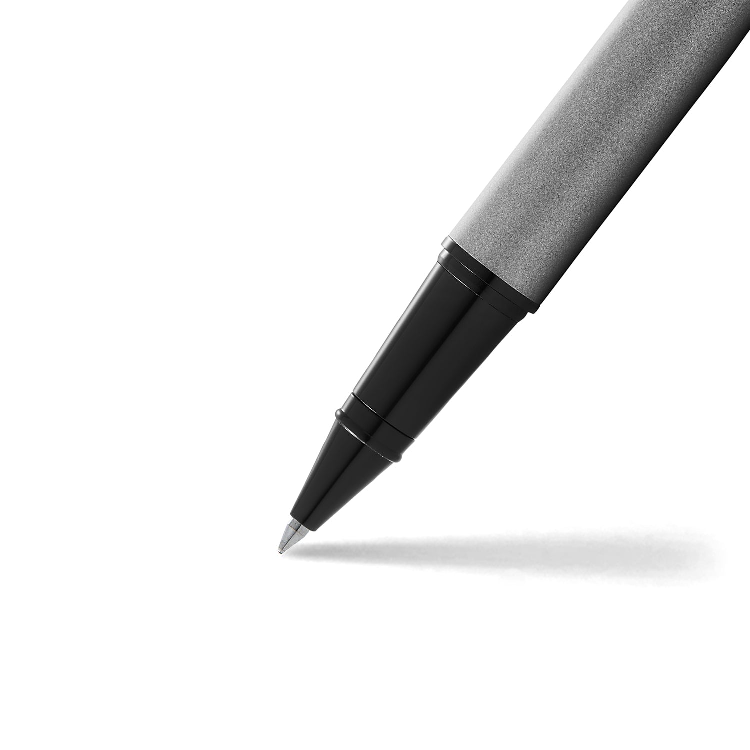 Sheaffer  300 Matte Gray Rollerball Pen With Black Trims | E1934551