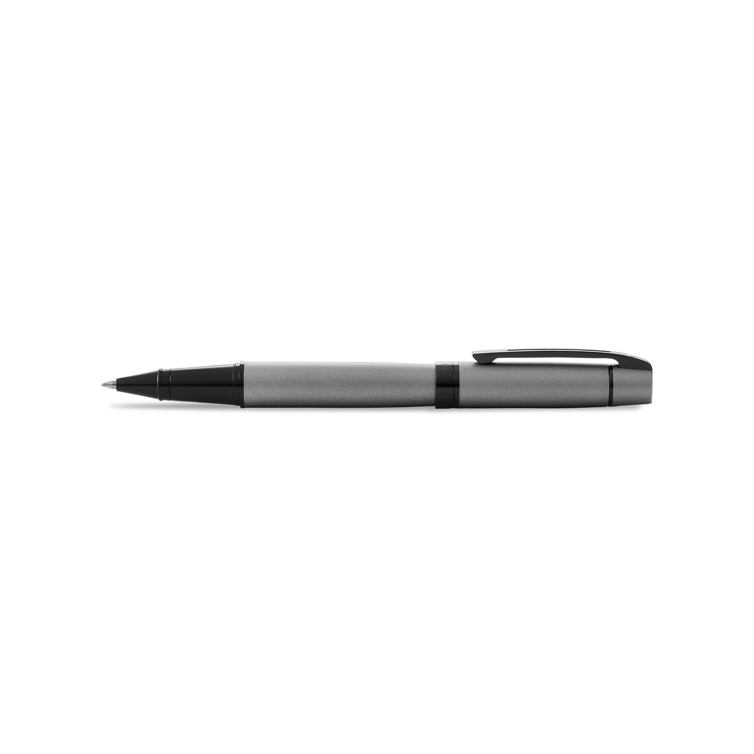 Sheaffer  300 Matte Gray Rollerball Pen With Black Trims | E1934551