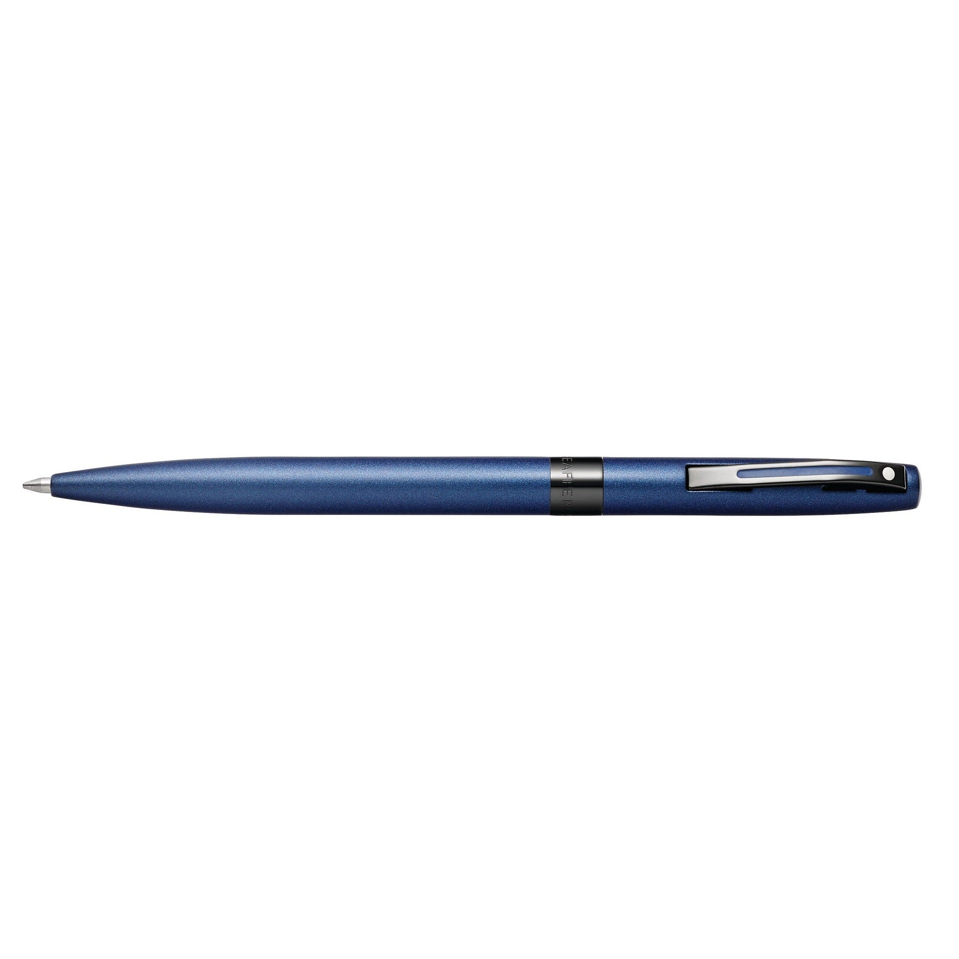 Sheaffer  REMINDER 9018 Matte Blue Ballpoint Pen With Black PVD Trim | E2901851