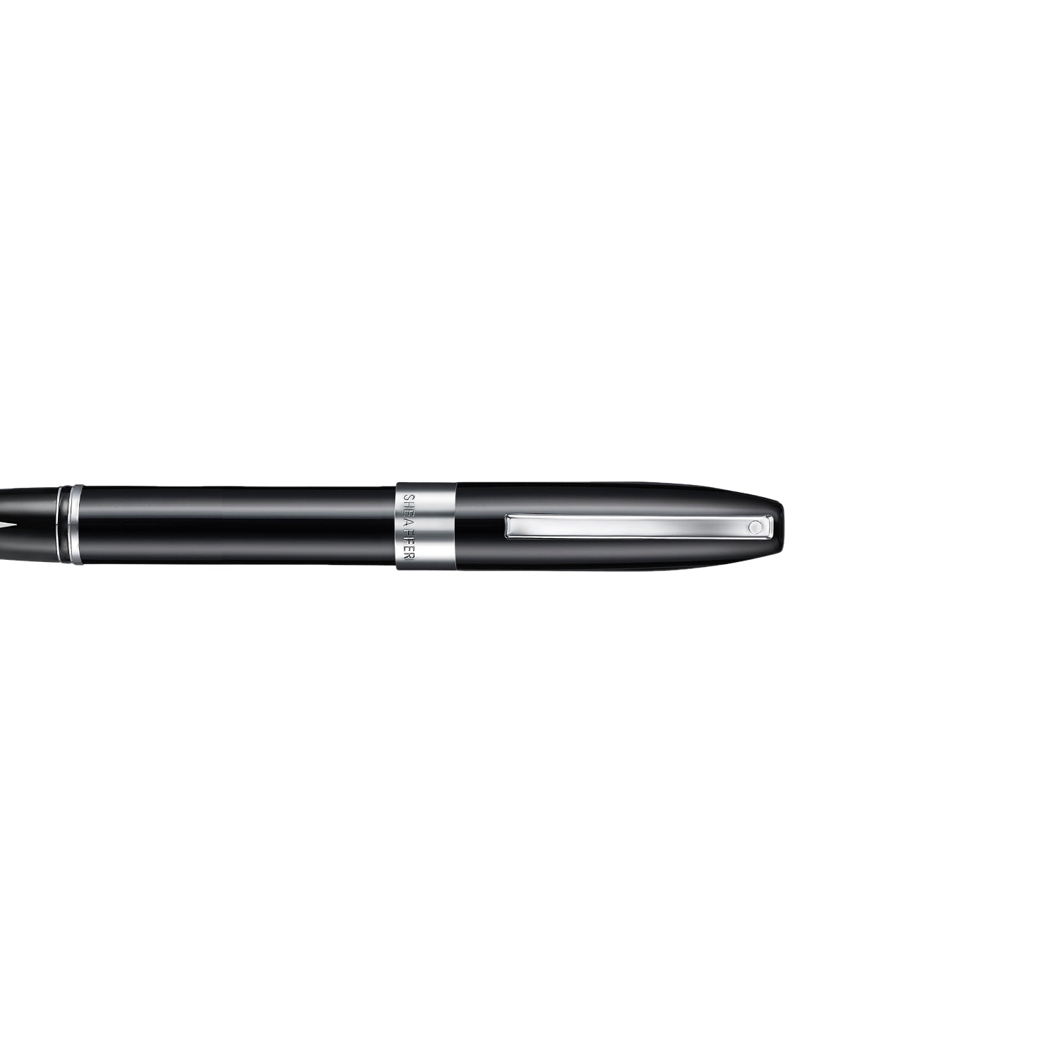 Sheaffer Legacy 9064 Glossy Black Inlaid Nib Fountain Pen (Medium) with Chrome-Plated Trims | E0906453