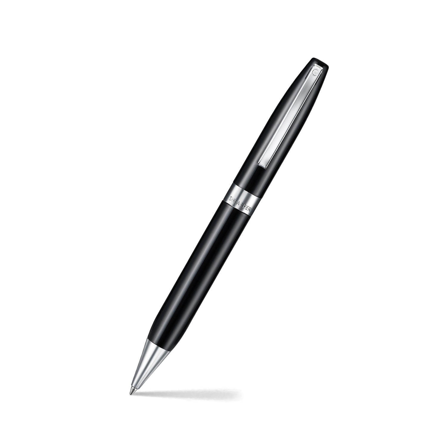 Sheaffer Legacy 9064 Glossy Black Ballpoint Pen with Chrome-Plated Trims | E2906451