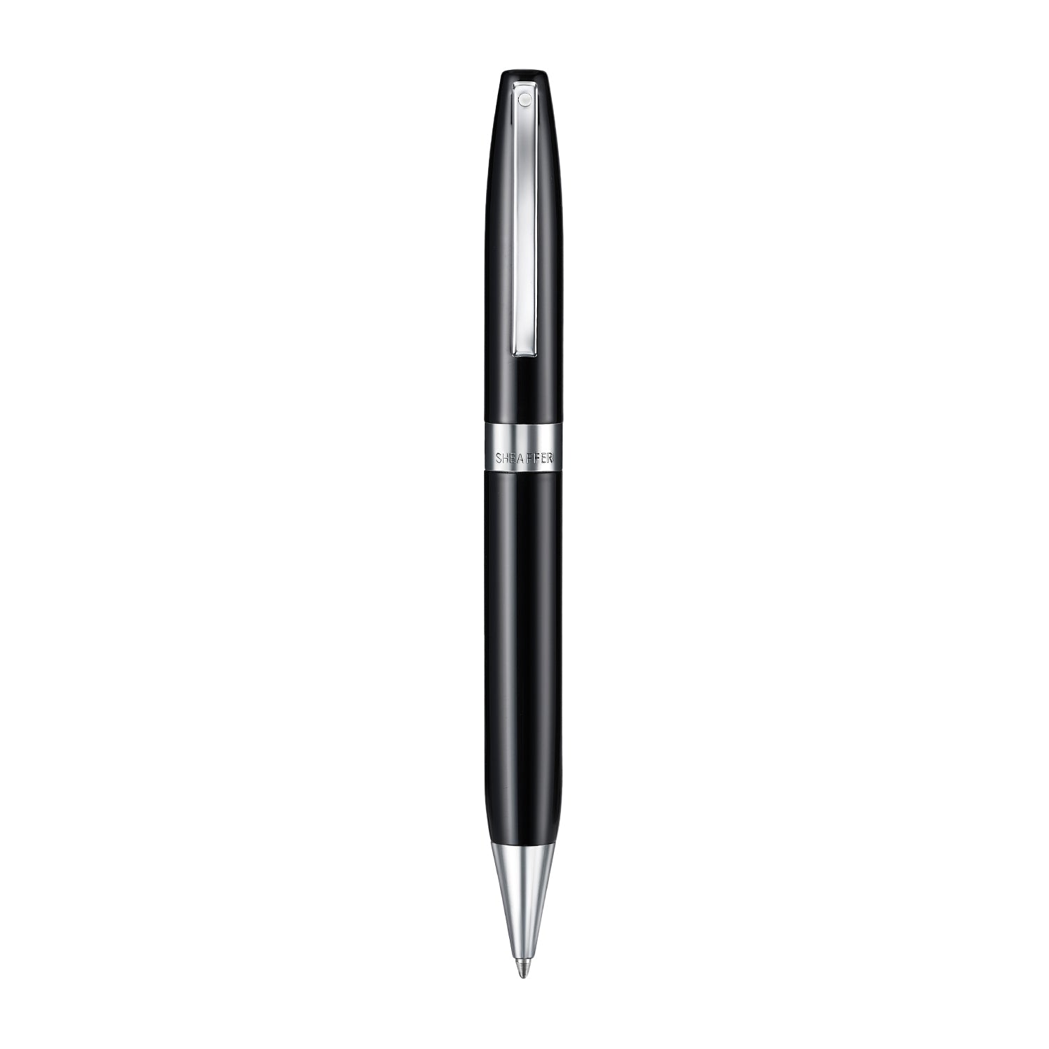 Sheaffer Legacy 9064 Glossy Black Ballpoint Pen with Chrome-Plated Trims | E2906451