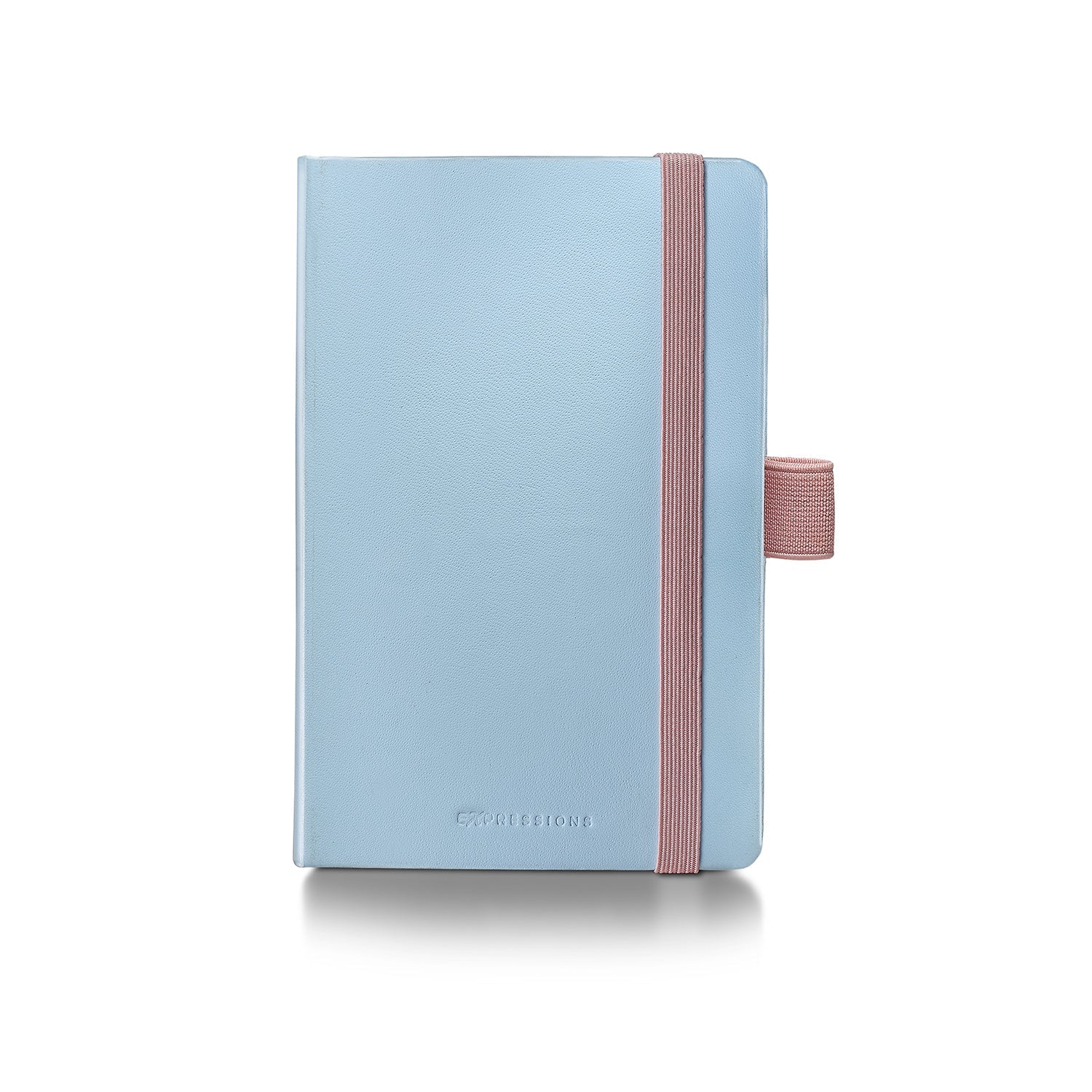 Sheaffer Expressions 100 9376 Blue and Pink Pearlised Gradient Ballpoint Pen with Chrome-plated Trims and Small Notebook Gift Set | G2937651-4