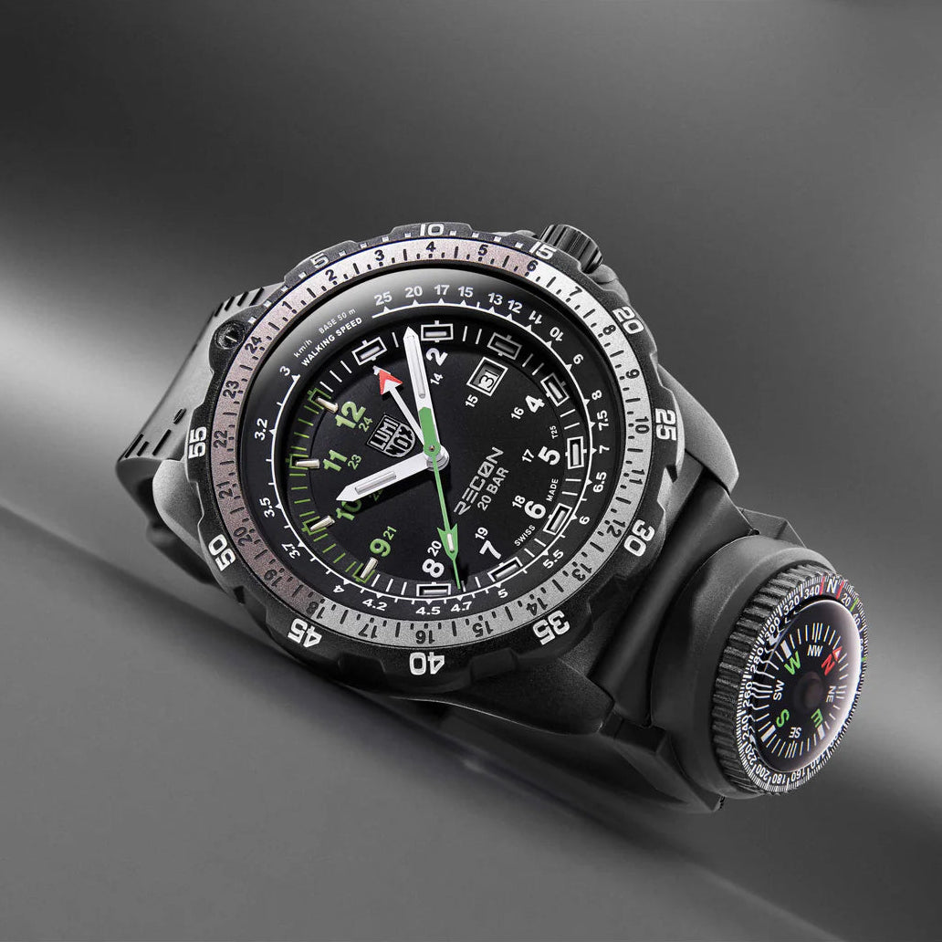 Luminox Recon Black Silicone Swiss Automatic Sport Men's Watch | XL.8831.KM.F