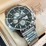 Bigotti Green Skeleton Multi-Dial Stainless Steel Men's Watch | BG.1.10578-4